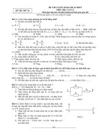 Đề tự ôn số 04