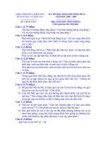 Đề thi HSG Sinh L12 THPT 08-09