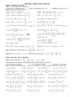 On 7 len 8 : BTDS day on toan 7