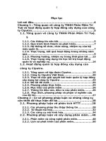 Xây dựng chương trình quản lý hợp đồng xây dựng tại công ty CIPUTRA