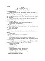 GiáoÁn Lớp 4- Tuần 27-28