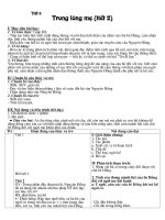 Tiết 7: trong lòng mẹ (tiết 2)