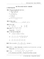 Tiết 55 : Ôn tập chương III Đai8