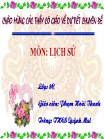 Tiết 39: Kháng chiến lan rộng ra toàn quốc (1873-1884)