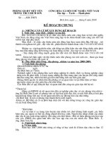 Kế hoạch hoạth động đội 08-09