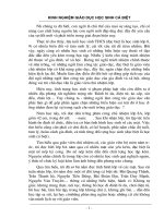 Kinh nghiệm GD học sinh cá biệt