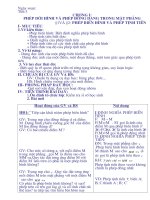 Phép biến hình và phép tịnh tiến