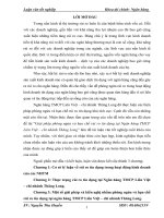 Giải pháp phòng ngừa và hạn chế rủi ro tín dụng tại Ngân hàng TMCP Liên Việt – chi nhánh Thăng Long 