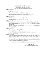 Đề thử sức ĐH, CĐ 2008