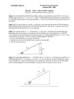 HSG tỉnh Lý 10 bảng B (05 - 06)