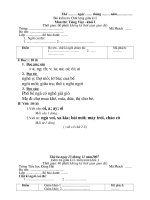 Đề thi giữa kỳ 1 07-08