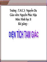 Diện tích tam giác