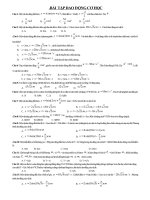BAI TAP CHUYEN DE 12 PHAN DAO DONG CO HOC