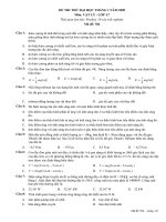 đề khảo sát tháng 2