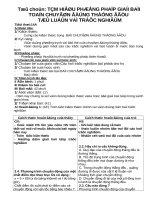 giáo án tự chọn(thi)