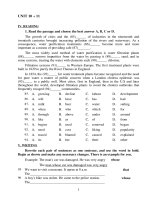 exercises 11 with key