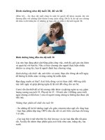 Dinh dưỡng cho độ tuổi 30,40,50