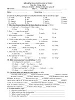 Thi 24 tuan Anh 6+ Key