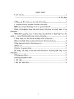 Những giảI pháp cơ bản phát triển nền kinh tế thị trường định hướng xã hội chủ nghĩa