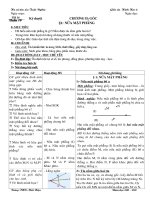 GIÁO ÁN HÌNH 6 TUAN 19-26