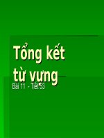 Tổng kết từ vựng 9