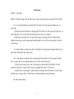 Biện chứng vấn đề dân tộc và giai cấp trong tư tưởng Hồ Chí Minh