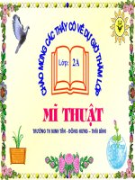 Vẽ trang trí: trang trí đường diềm