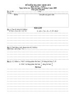 Đề thi HS giỏi toán lớp 5