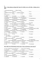 Trac nghiem tot nghiep