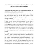 Thực trạng áp dụng hệ thống  quản lý chất lượng theo ISO 9001:2000 tại Công Ty Thuốc Lá Thanh Hóa