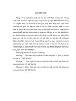 Hoàn thiện kế toán chi phí sản xuất và tính giá thành sản phẩm tại Công ty cổ phần bánh kẹo Hải Hà