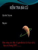 Dịnh luật I Niu ton Lớp 10 Nâng cao