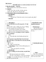 Tiết 15, 16: Tìm hiểu đề và cách làm văn tự sự