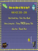 TIẾT 46 LÝ 9 ( Đẫ thực tế dạy 14 tiết)