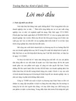 Hoàn thiện kế toán vốn chủ sở hữu tại Công ty TNHH Sản xuất và Dịch vụ Th¬ương mại Hoài Nam