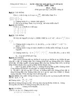 Đề thi chọnHSGcấp tỉnh toán 9 có đáp án(đề 3)