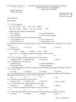 ĐỀ THI THPT MÔN HÓA 2007-3