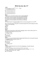 Đề thi trắc nghiệm hóa học cấp 3-57