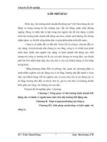 GIẢI PHÁP NHẰM NÂNG CAO NĂNG LỰC CẠNH TRANH CỦA CÔNG TY CỔ PHẦN IN HÀNG KHÔNG