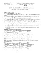 Đề Thi HK II Toán 9