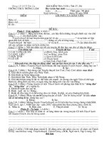 de va dap an van 6(tiet 27,28) nam hoc 08-09