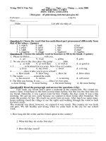 D:Dung EnglishKiem tra HK 1-Lop 8-2008.doc