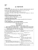 Bài 1. Mệnh đề (lớp 10 CB)