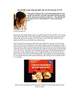 Bức thư nhỏ ý nghĩa lớn. Thật tuyệt !