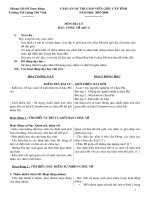 Giáo án địa lý lớp 5