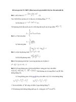 DE LUYEN THI TN 12 (phân ban thí điểm)