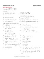 bất đẳng thức