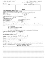 KTra Toan8 Tiet 56(Co Phuong)HKII08-09