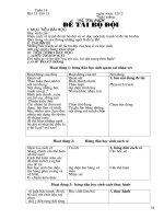 Giáo án Mỹ thuật 6