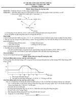 Đề Thi HSG trường THPH - DTNT Quỳ Châu